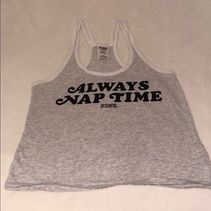 PINK Always Nap Time Tank
